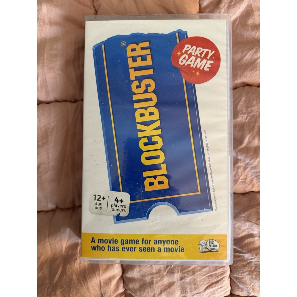 Big Potato Blockbuster Party Game Movie & TV Theme 4+ Players Buzzer READ